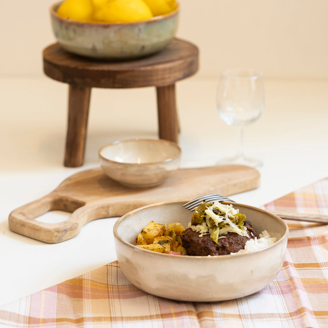 Stoneware Bowl - Sakin Taş