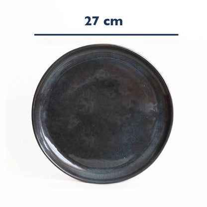 Stoneware Yemek Tabağı - Sakin Gece