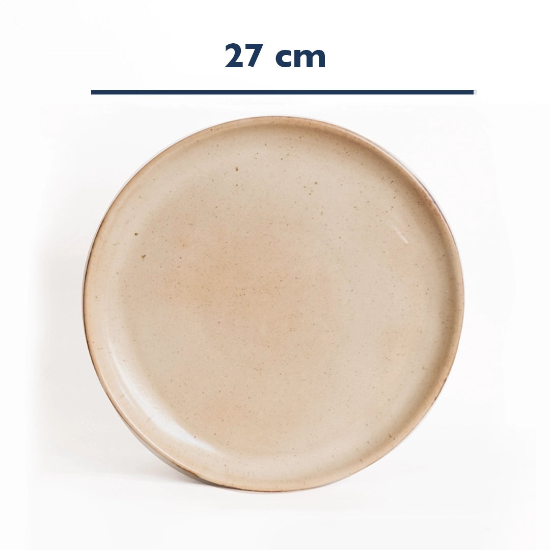 Stoneware Yemek Tabağı - Sakin Taş