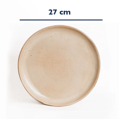 Stoneware Yemek Tabağı - Sakin Taş