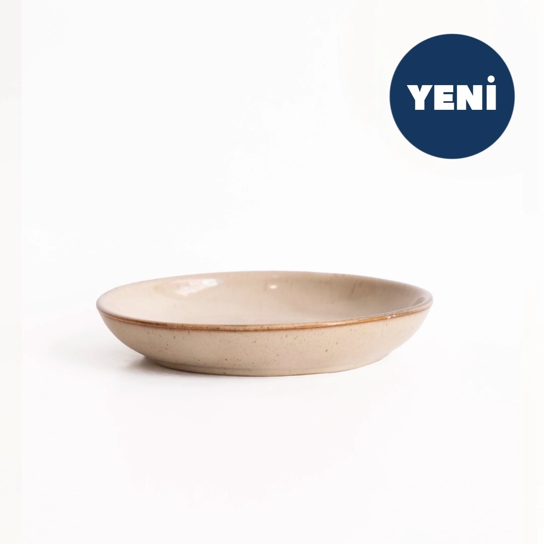 Stoneware Mezelik Tabak - Sakin Taş