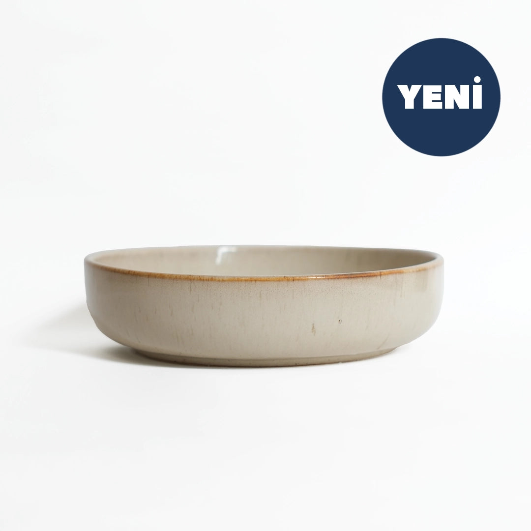 Stoneware Yayvan Bowl - Sakin Taş