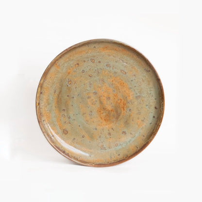 Stoneware Kahvaltı Tabağı - Müdavim Yeşil