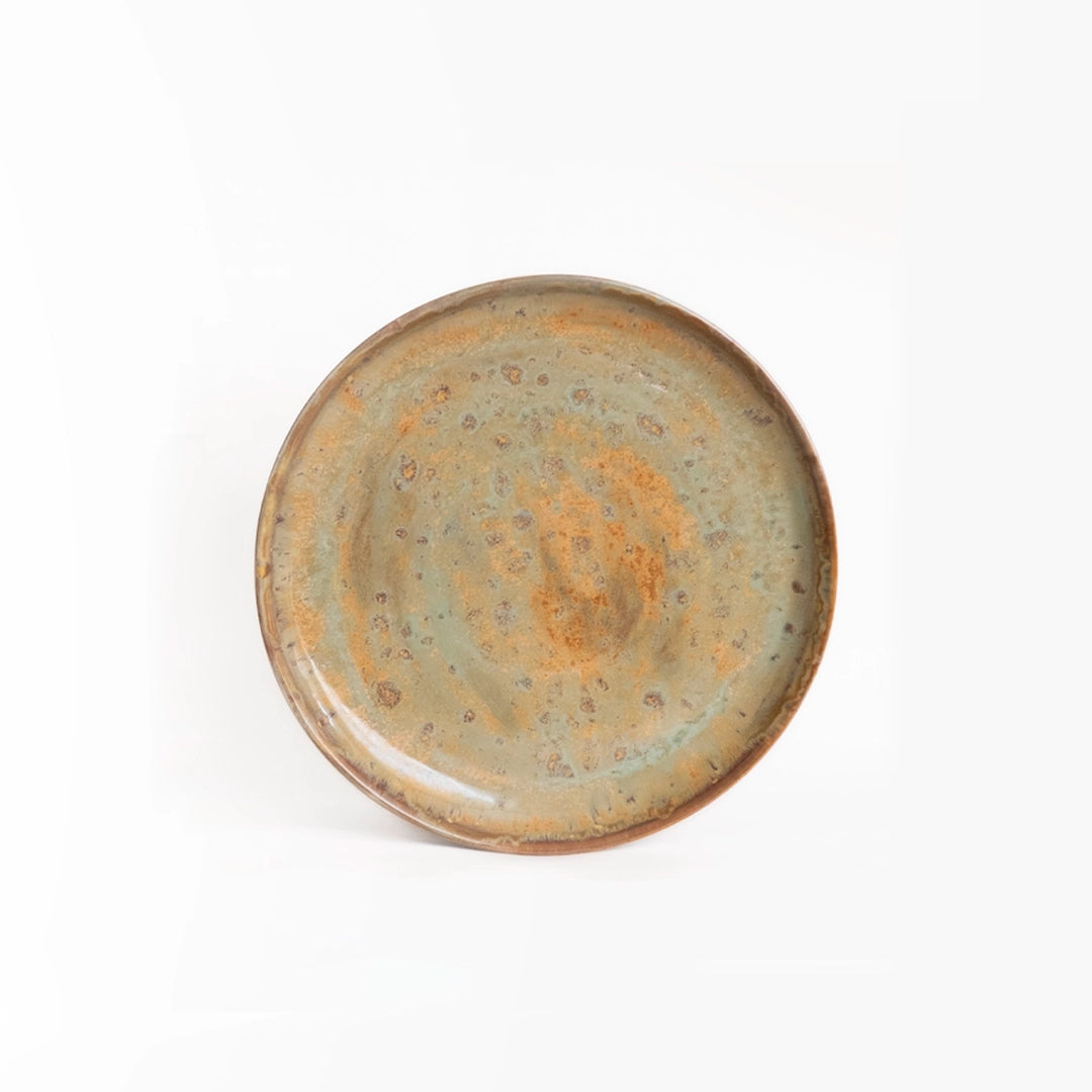 Stoneware Tatlı Tabağı - Müdavim Yeşil