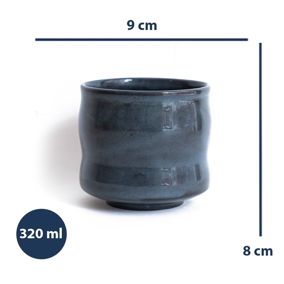 Stoneware Büyük Bardak - Sakin Gece