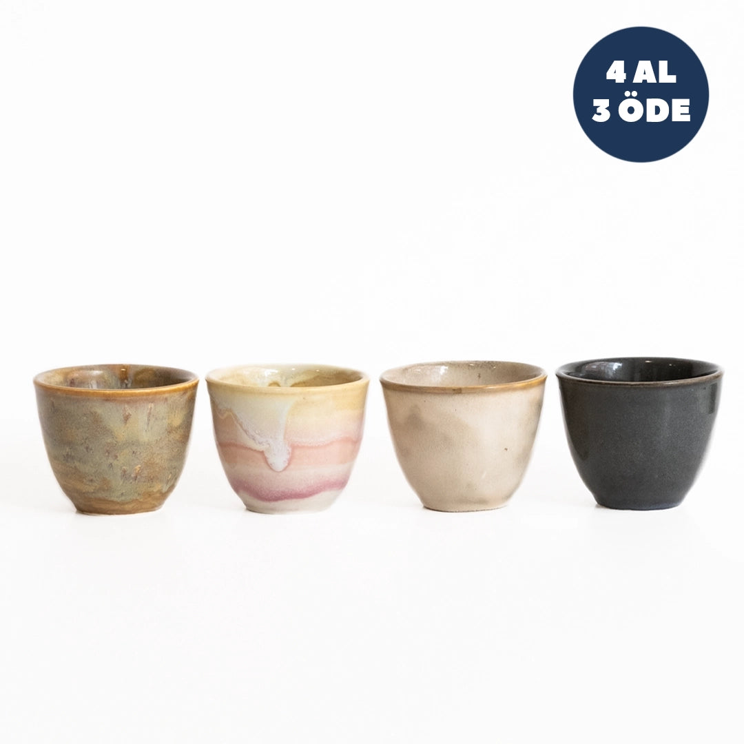 4 Al 3 Öde: Espresso Chawan Seti