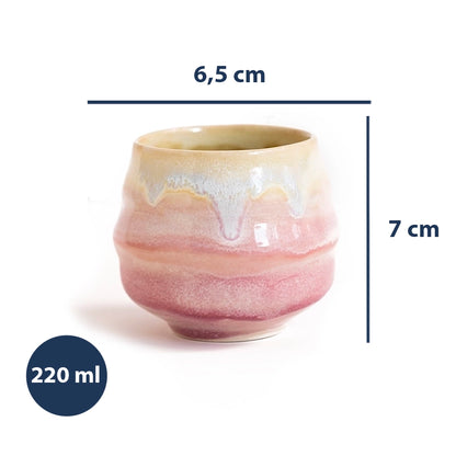 Stoneware Bardak I - Müdavim Pembe