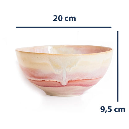 Stoneware Derin Kase - Müdavim Pembe