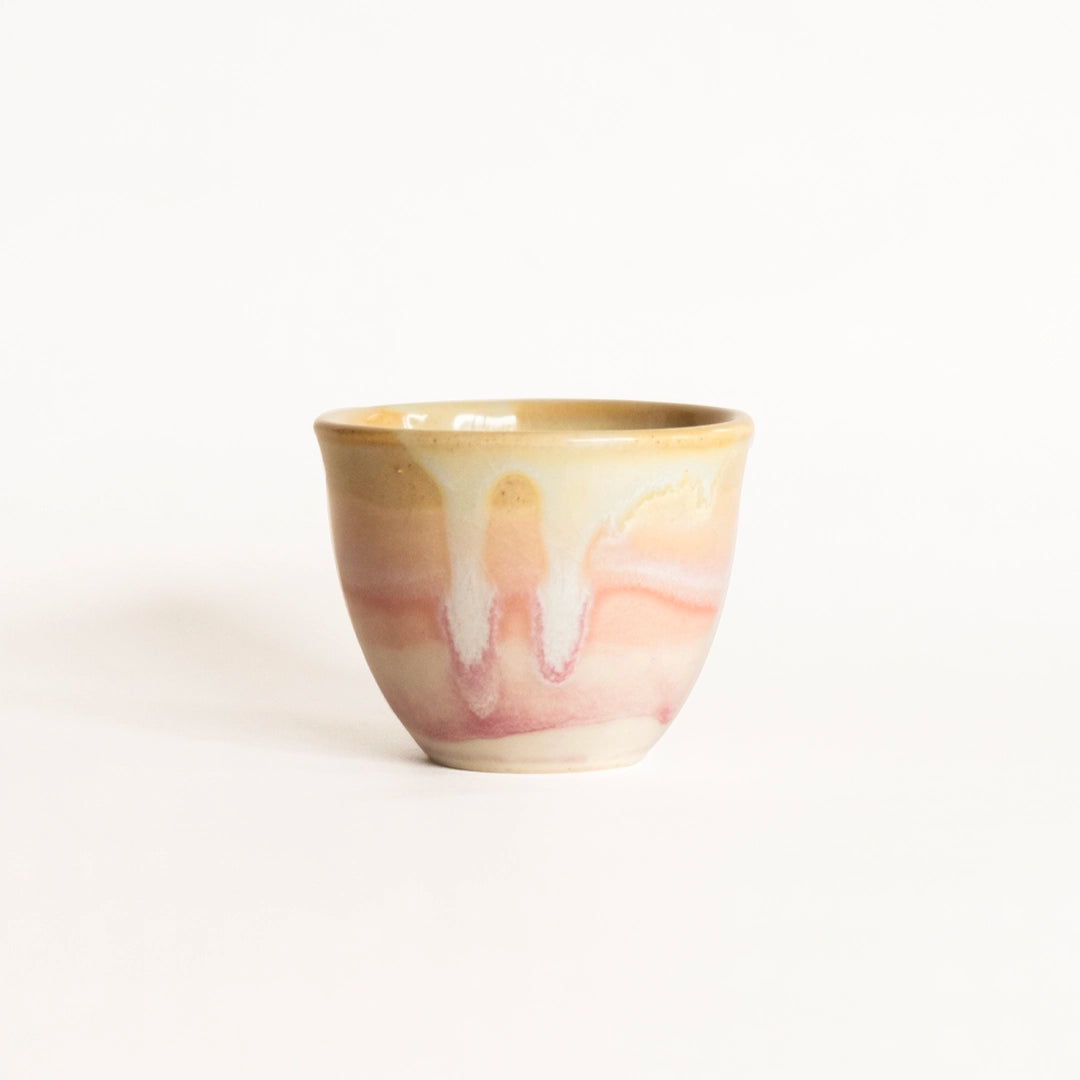 Stoneware Espresso Chawan - Müdavim Pembe