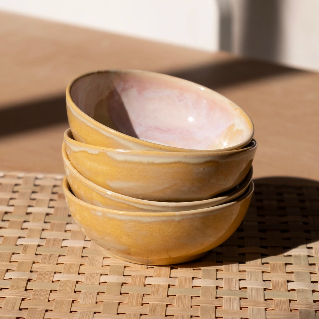 Stoneware Kase - Müdavim Pembe