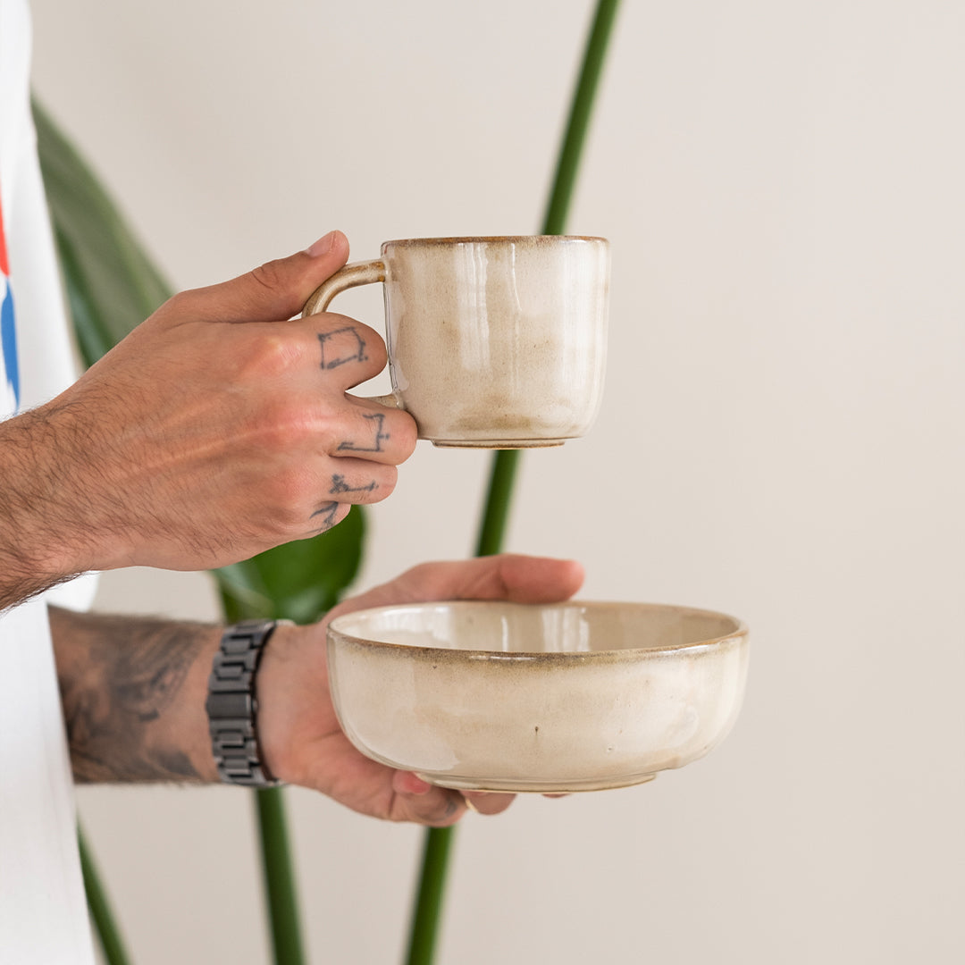 Stoneware Bowl - Sakin Taş