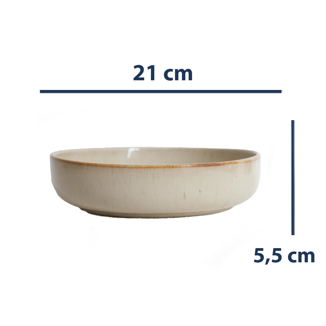 Stoneware Yayvan Bowl - Sakin Taş