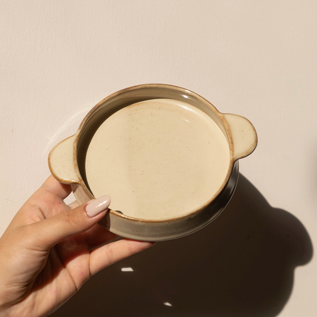 Stoneware Meze Tabağı - Sakin Taş