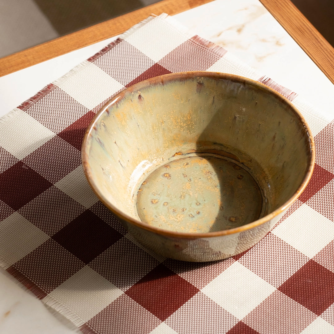 Stoneware Derin Bowl - Müdavim Yeşil