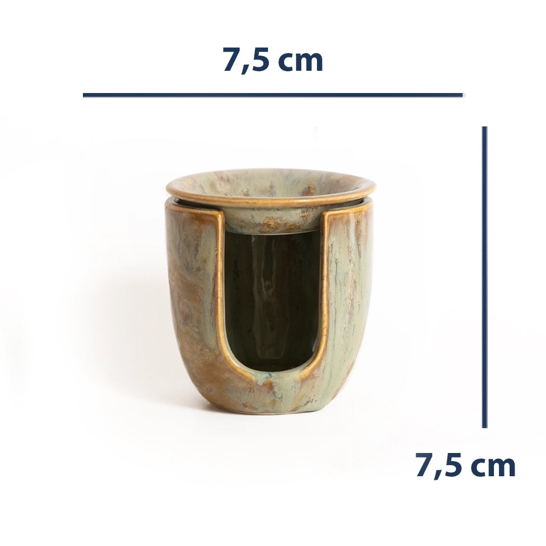 Stoneware Buhurdanlık II - Müdavim Yeşil